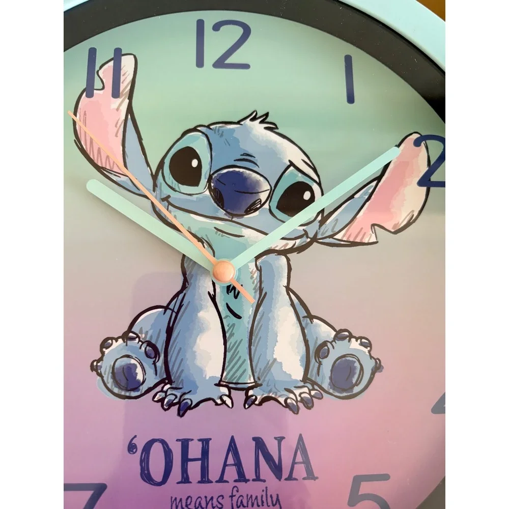 Disney Stitch Wall Clock Kids 10